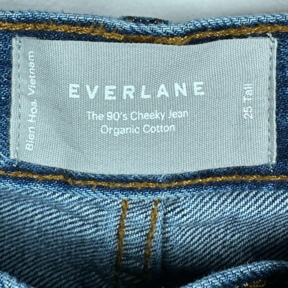 Everlane The ’90s Cheeky® Jean in Deep Atlantic Size 25 Tall - Picture 4 of 8